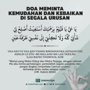 Doa Agar Dimudahkan Segala Urusan dalam Hidup